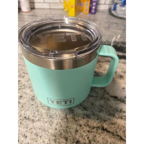 Yeti Dining Yeti Rambler 4 Oz Stainless Steel Mug Seafoam Hot Soup